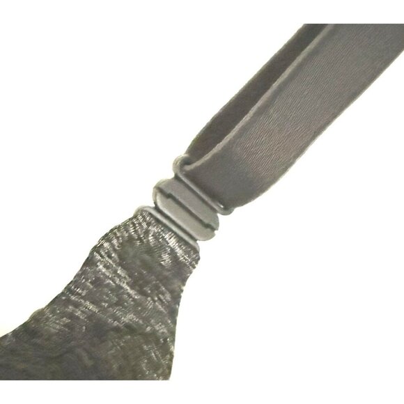 Victoria Secret Womens Black Gray Uplift Semi Demi Underwire Bra Sz 38 C New - Picture 6 of 7